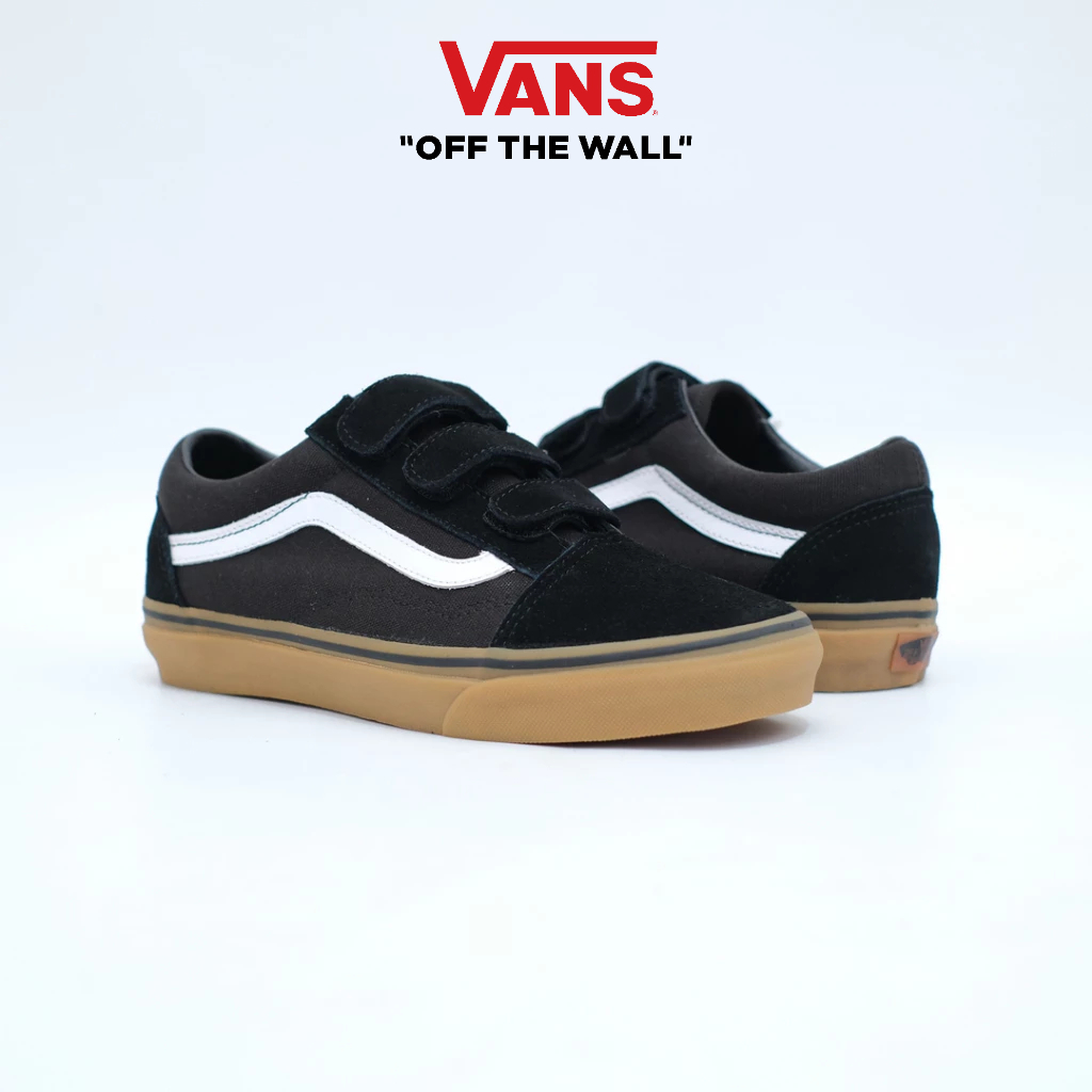 Vans Old Skool Velcro Black Gum