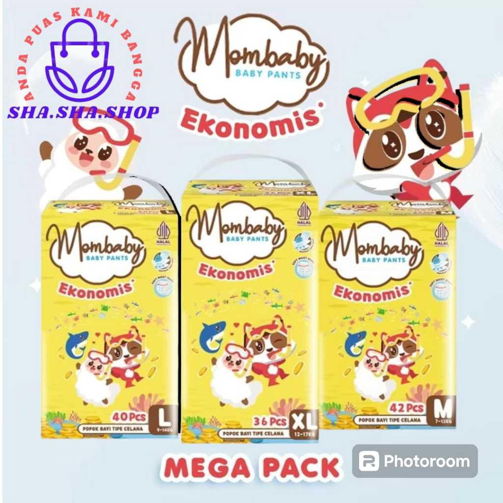 Mombaby Ekonomis MEGA pants M42/L40/XL36