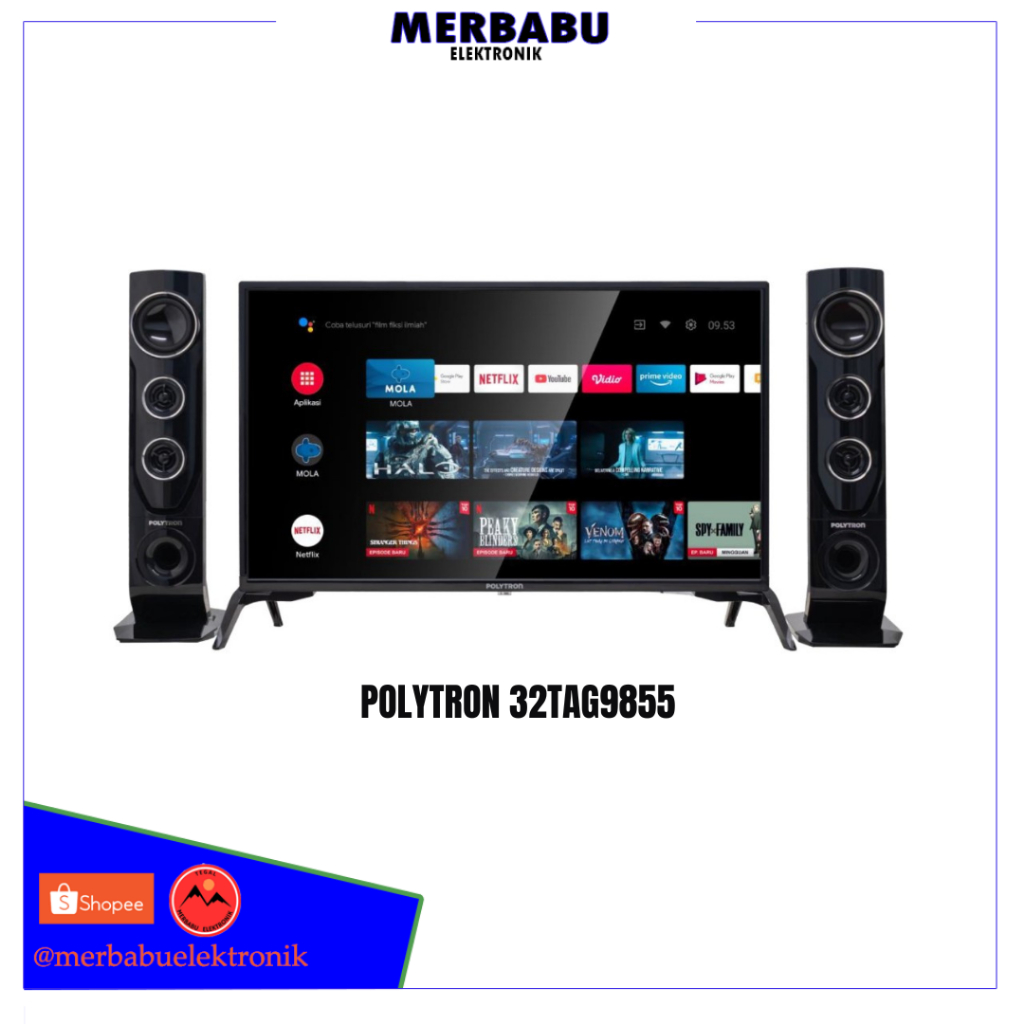 SMART TV 32 INCH POLYTRON 32TAG9855