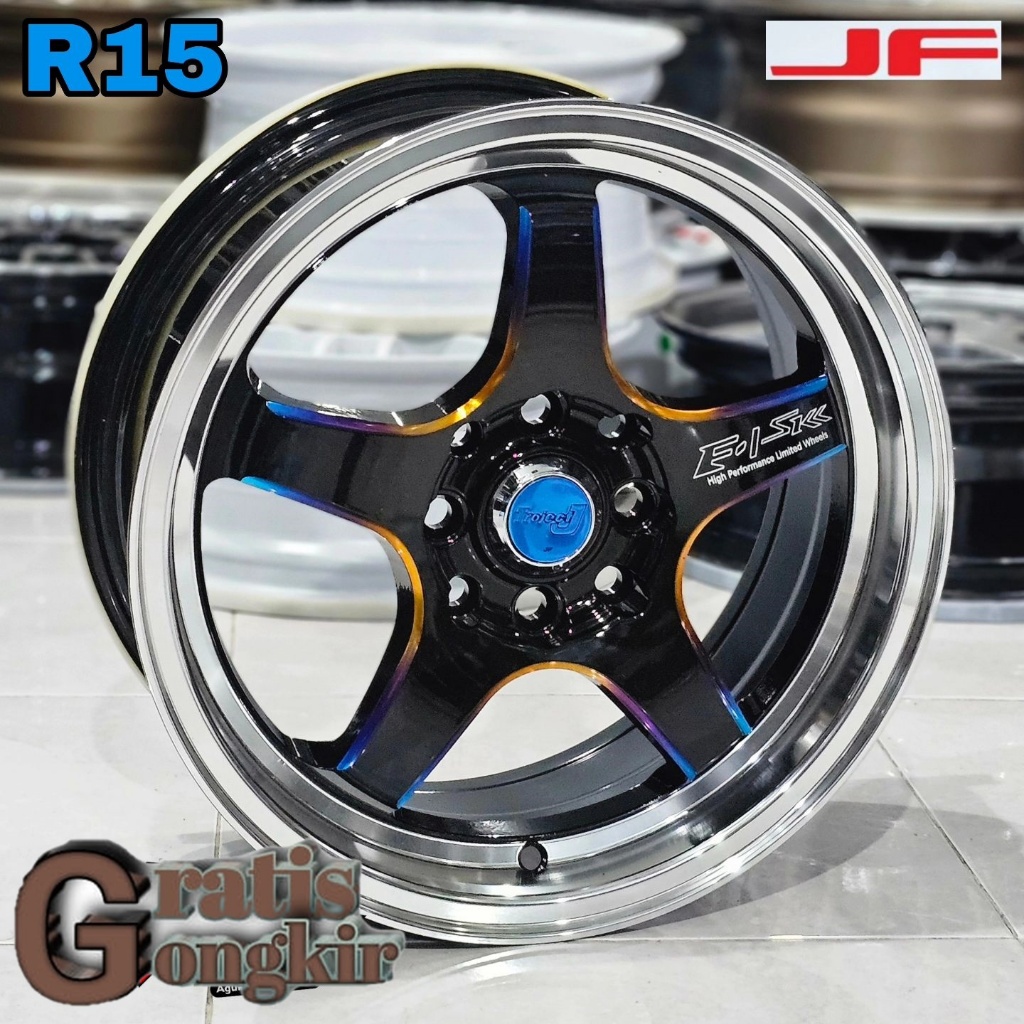 velg ring 15 Samlong Lebar 6.5 Et 40 velg mobil avanza,mobilio,brio,agya,calya,sigra