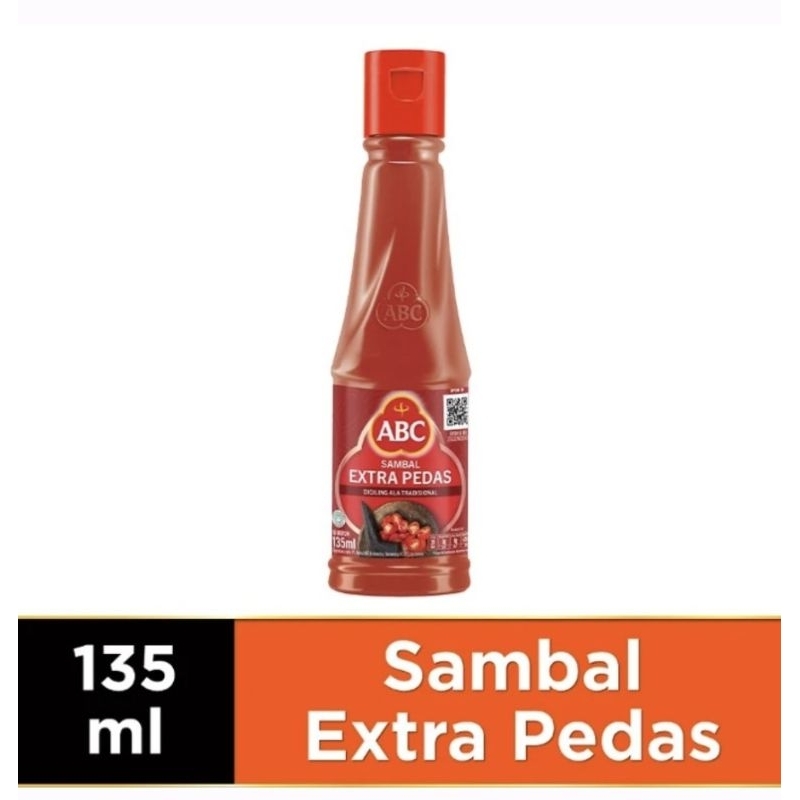 

ABC SAOS SAMBAL Asli Ayam Goreng Tomat Extreme Pedas Extra Pedas 135 ml