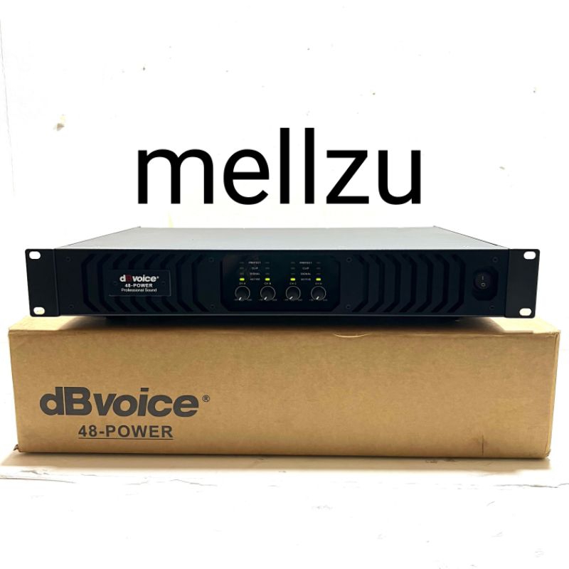 Power dB Voice 48 Power Original Amplifier dbvoice 48 Class D 4 Channel