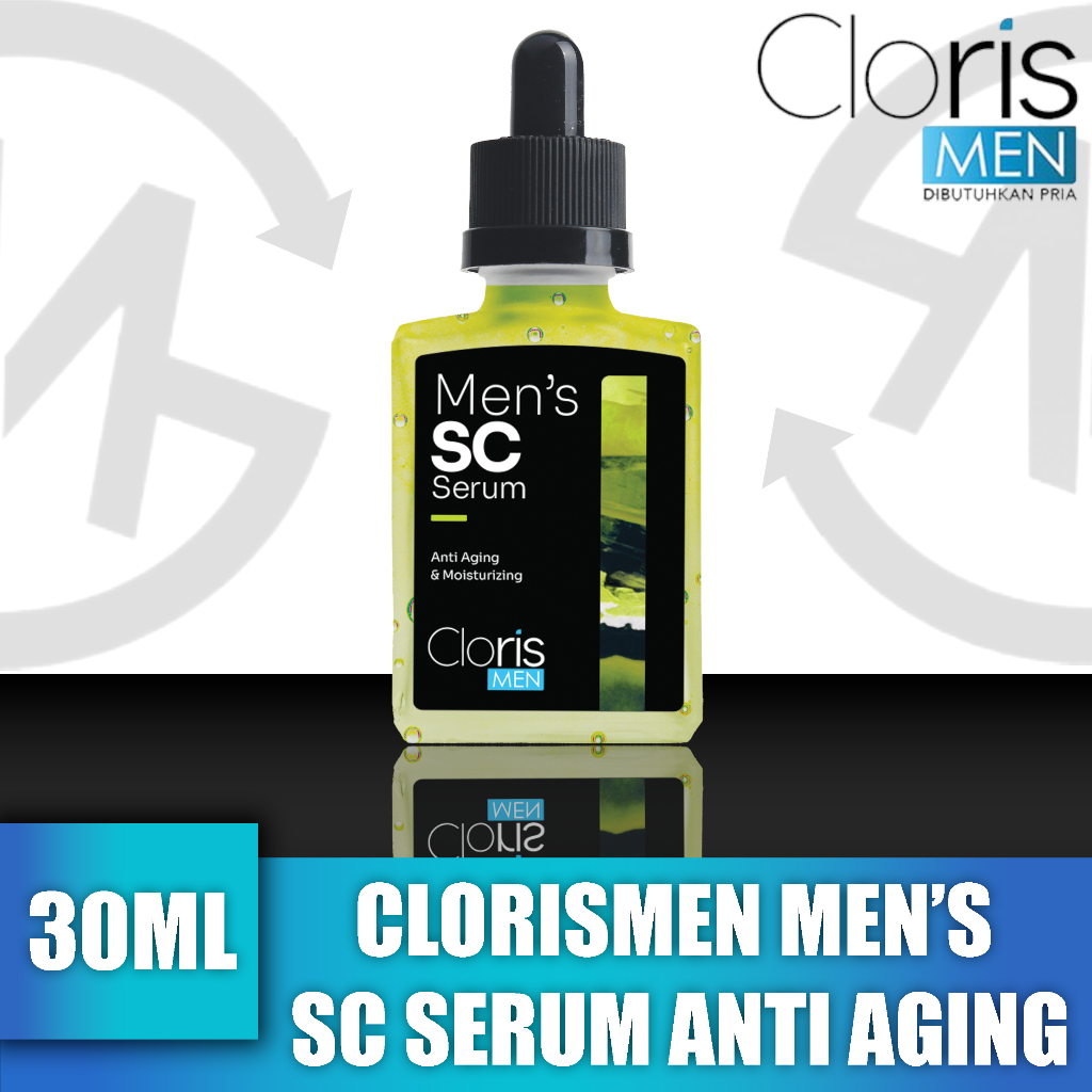 Clorismen SC Serum - Serum Wajah Pria Untuk Memudarkan Bekas Jerawat Yang Bopeng