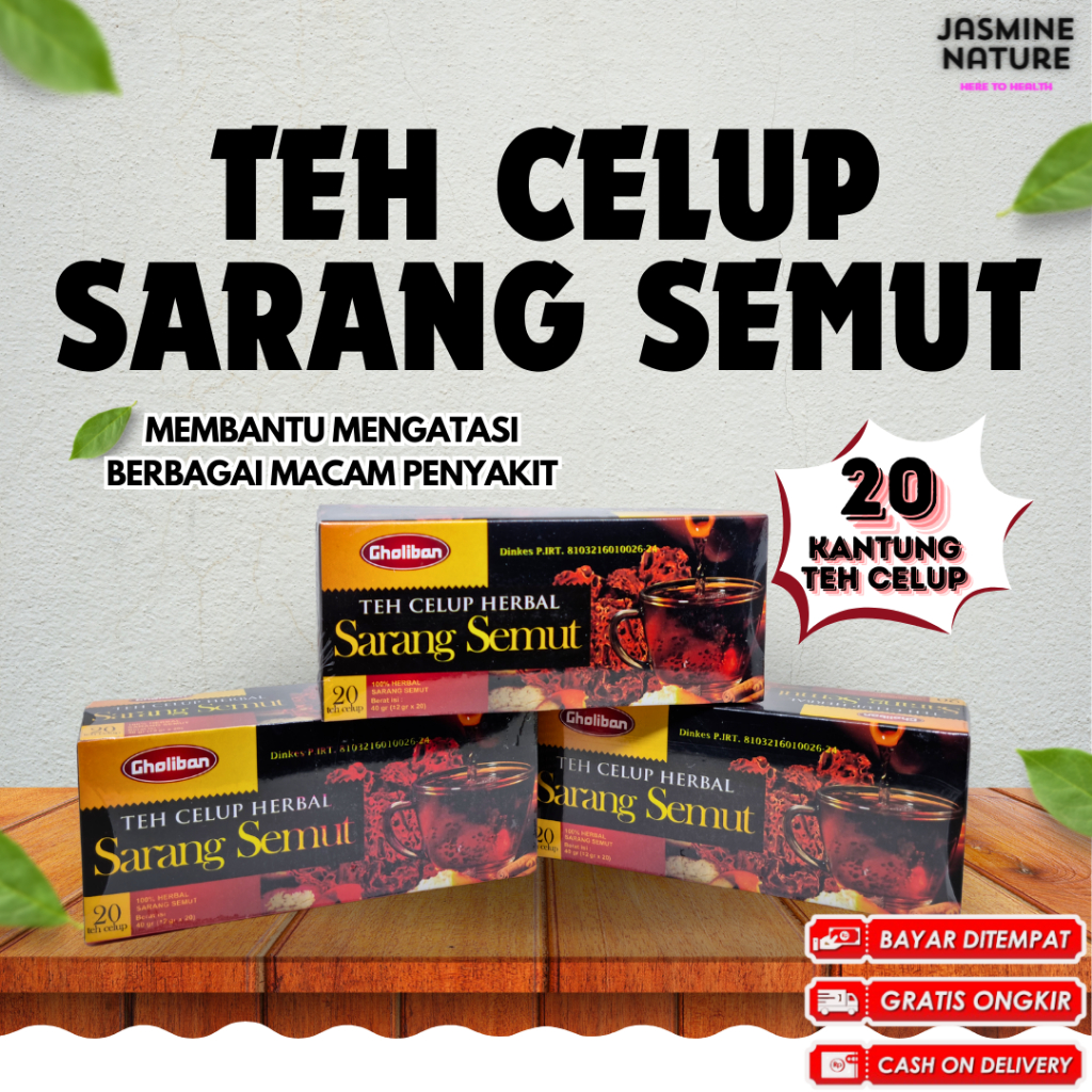 

Teh Celup Herbal Sarang Semut Papua GHOLIBAN