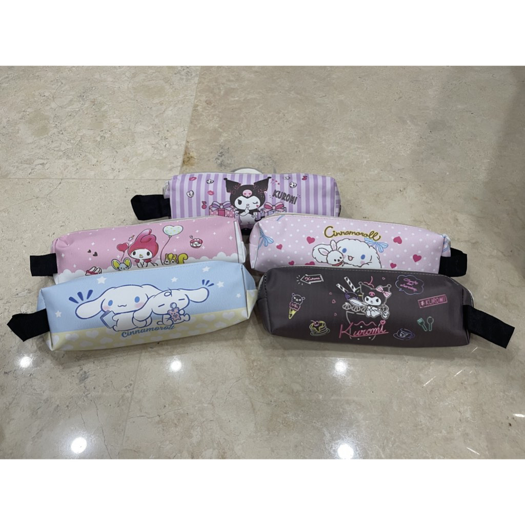 

KUMA STORE Kotak Pensil Pouch Sanrio Kuromi Cinnamoroll Tempat Pensil Kotak Pensil Lucu