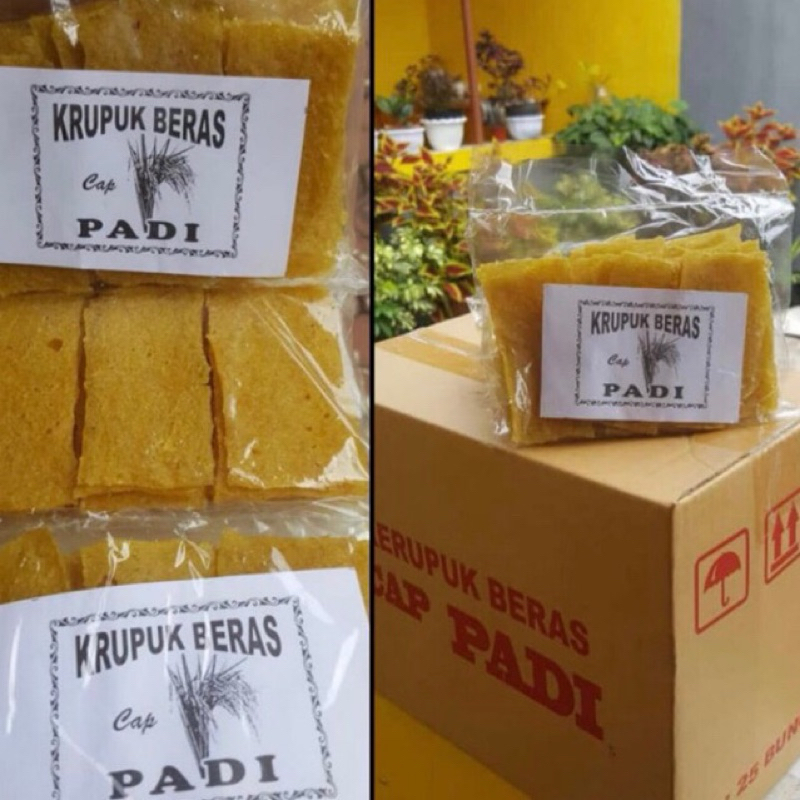 

Kerupuk Puli Beras Cap Padi 1 Pack/Bungkus Gurih