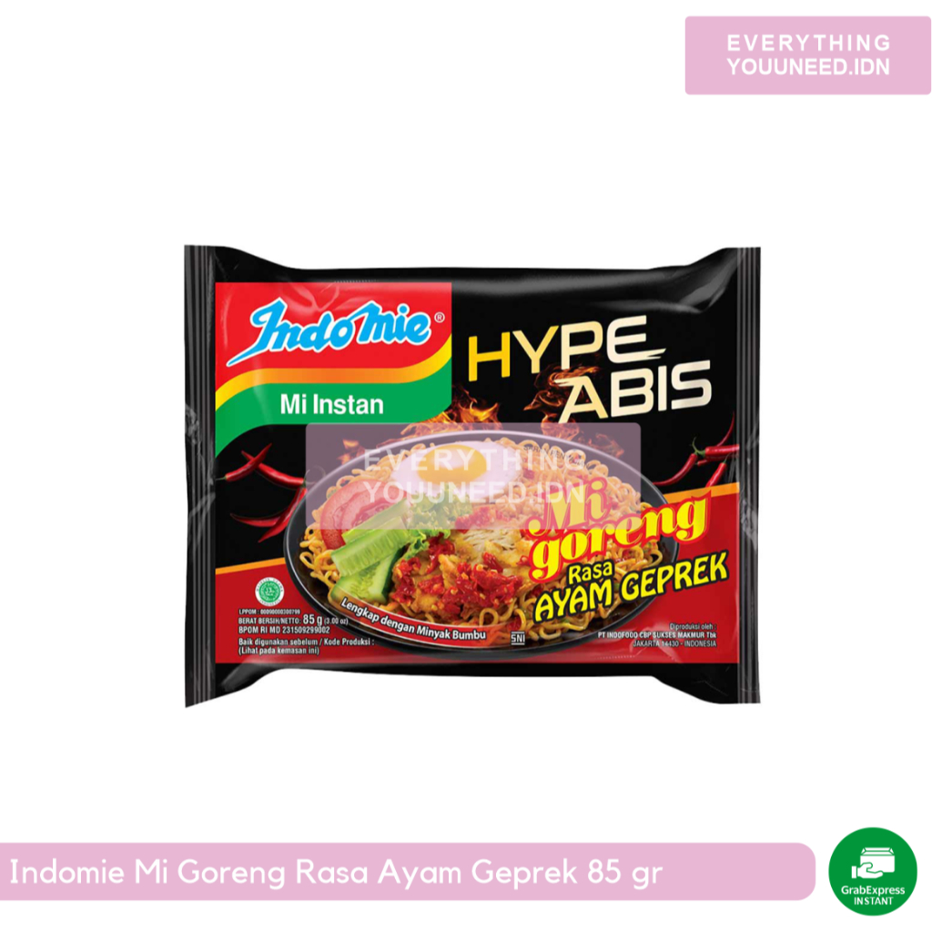 

Indomie Mi Goreng Rasa Ayam Geprek 85G
