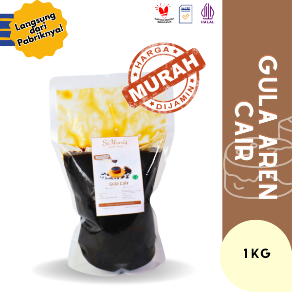 

Gula Aren Cair 1 Kg SiManis Standing Pouch