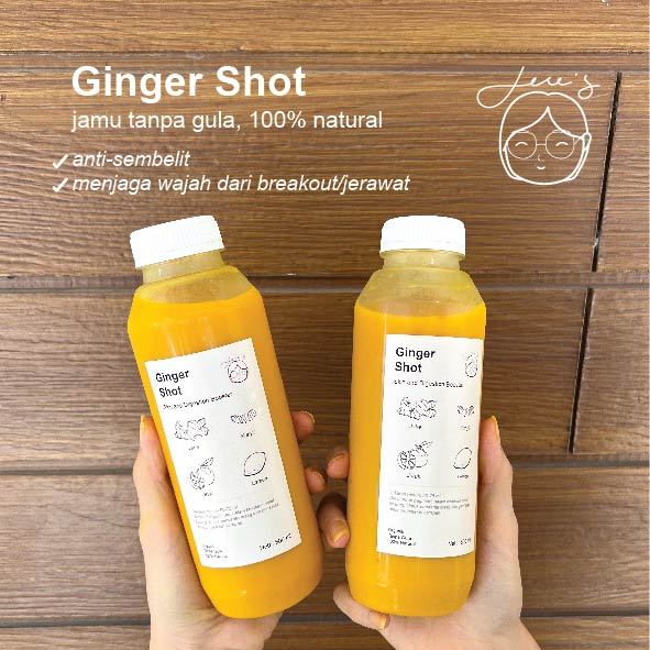 

GINGER SHOT 100% NATURAL TANPA GULA | Anti-sembelit, anti-jerawat