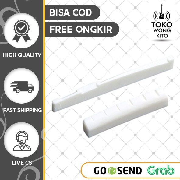 Saddle Gitar Akustik Bone Nut Gitar Akustik dan Klasik