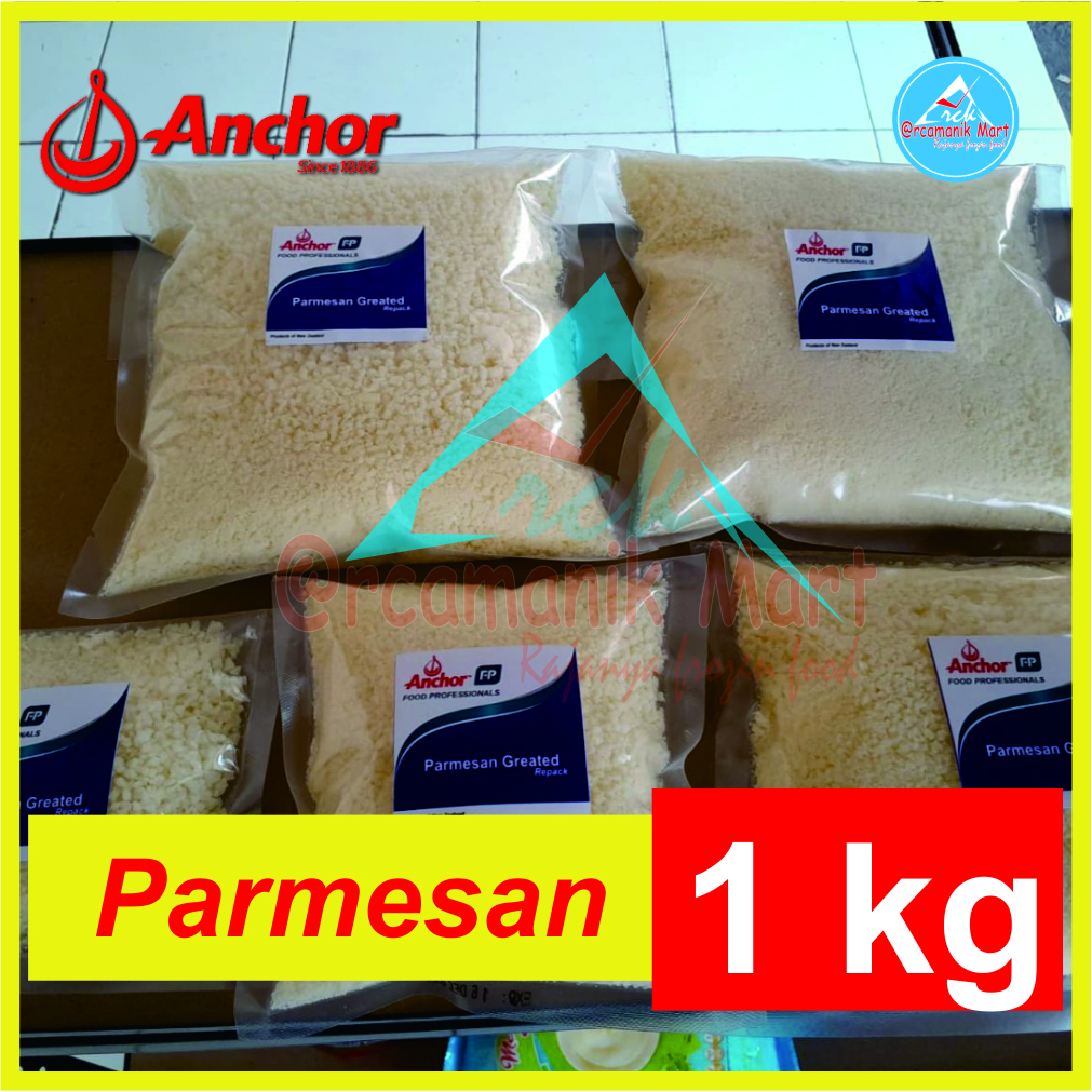 

keju parmesan 1kg anchor (beli 3kg gratis 1kg)