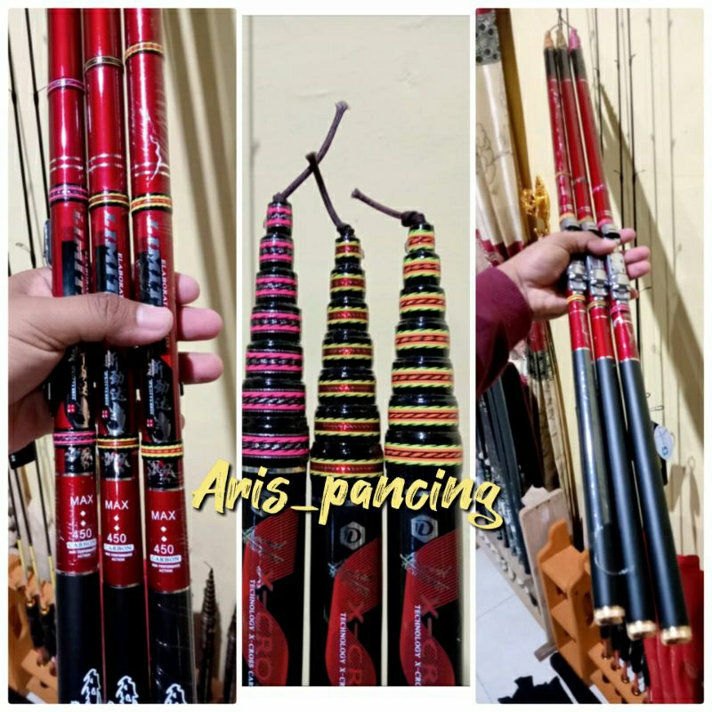 Joran Tegek X-CROSS LIMITED SET KOLONG 270 360 450 540 630