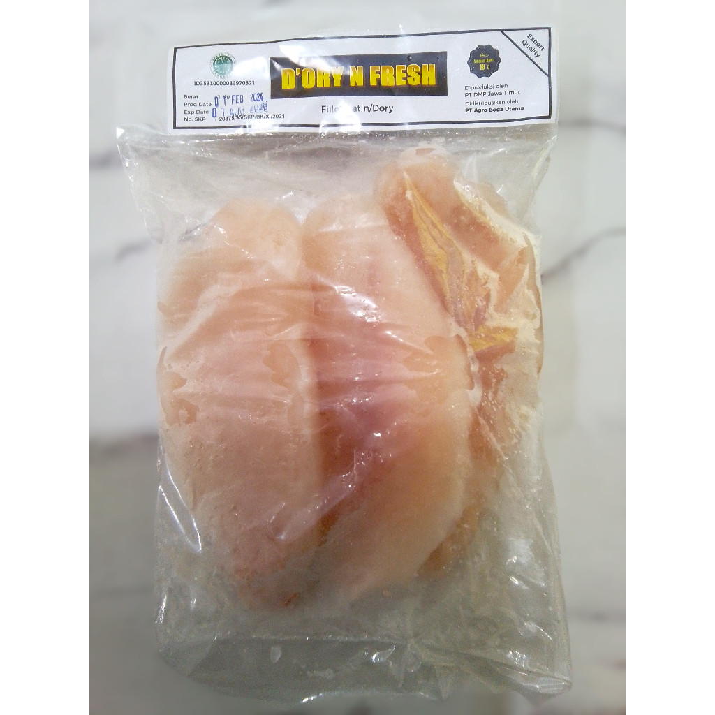 

Ikan Dory I Patin Fillet 1 Kg