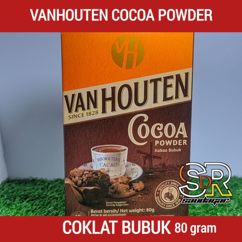 

Cocoa Powder Van Houten 80g / cokelat bubuk / kakao bubuk HALAL