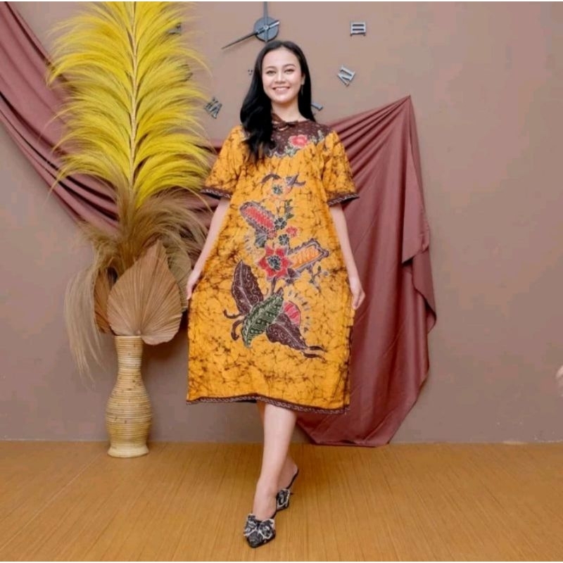 Daster Kaos Printing Batik Tulis - Joglo Batik
