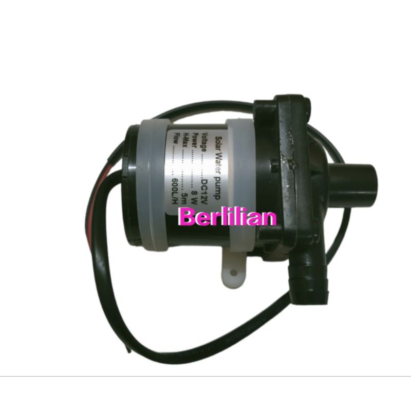 pompa air dc mini submersible water pump DC 12v 8watt / Pompa Air DC