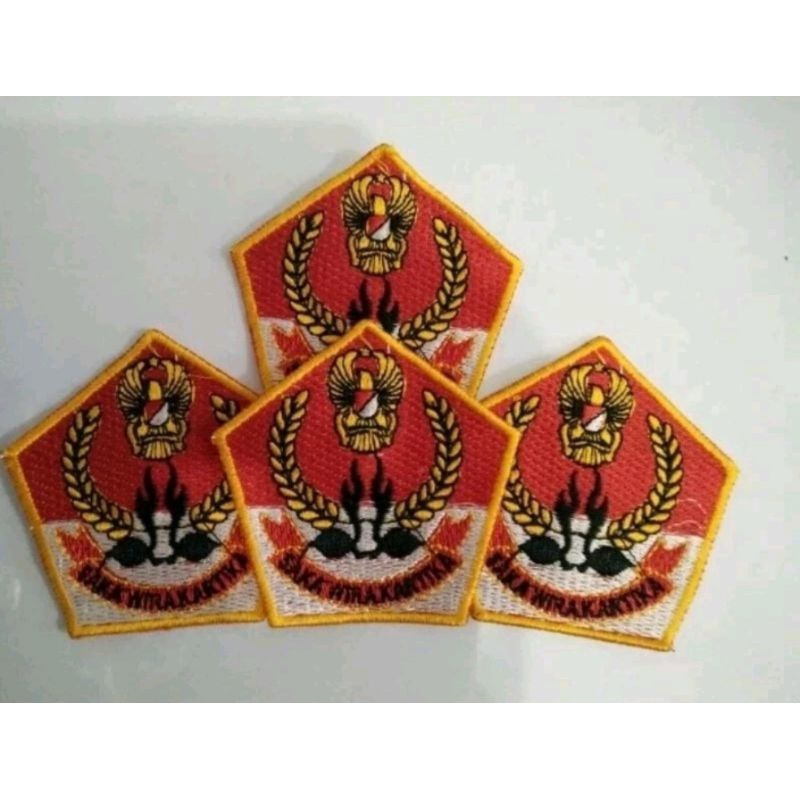 Bet Saka Wira Kartika Saka Bordir Wira Kartika Satuan