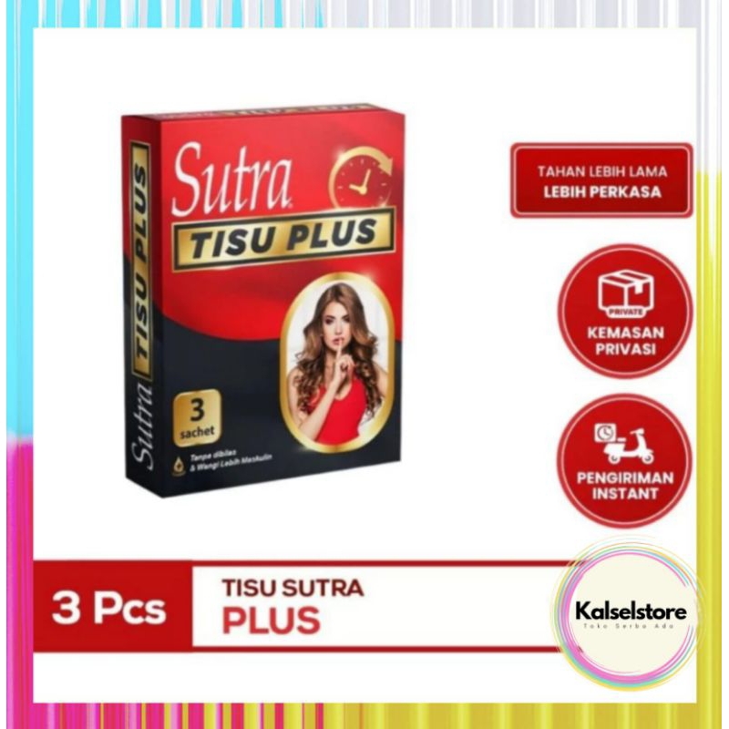 (PRIVASI AMAN) SUTRA PLUS TISU MAGIC SUPER AMPUH TANPA BILAS TAHAN LAMA ORIGINAL TISU TISSUE MEJIK T
