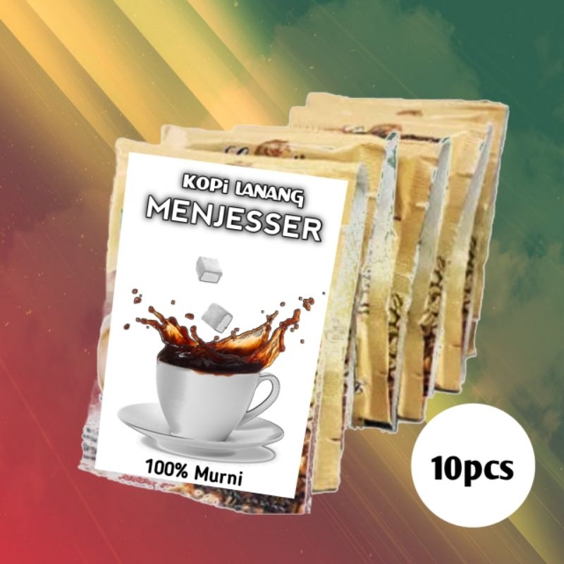 

kopi lanang sachet menjesser amber CF