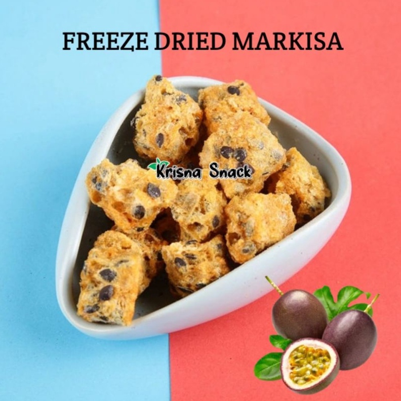 

STOCK MASIH BANYAK KERIPIK BUAH MARKISA FREEZE DRIED MARKISA KEMASAN POUCH 3GR