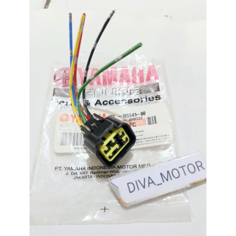 kabel soket cdi ecu yamaha mio lama sporty smile soul fino karbu kode part(5TL)