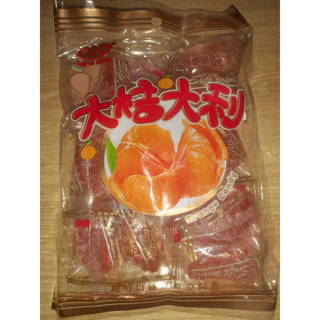 

PERMEN MANISAN JELLY JERUK MANDARIN 210 GRAM