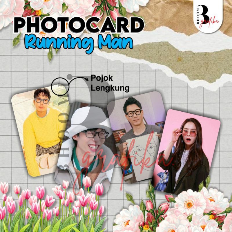 PhotoCard Member Running Man || 25 Biji