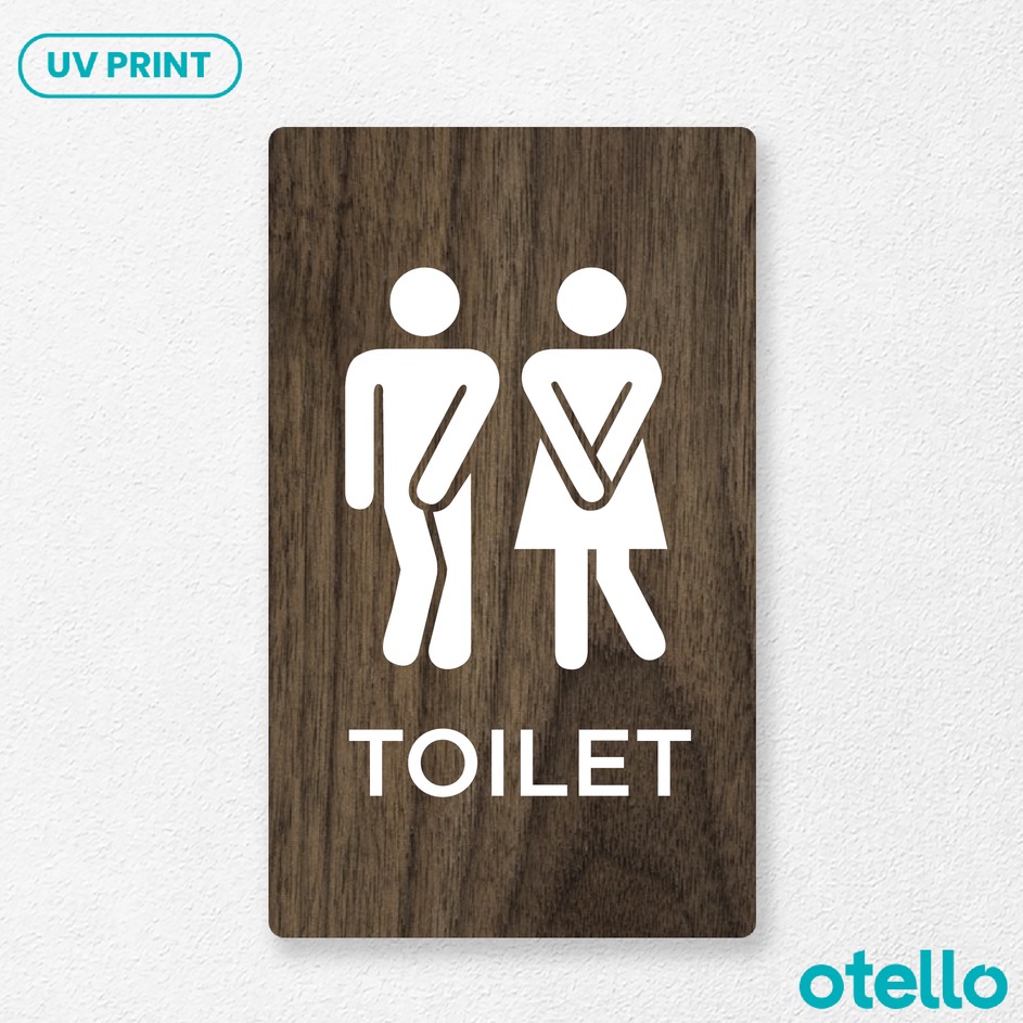 

Big Sale Otello Sign Toilet Icon Kebelet Papan Board Kayu Print Signage Restroom Label Tempel Ruangan Sticker Nama Ruangan Stiker