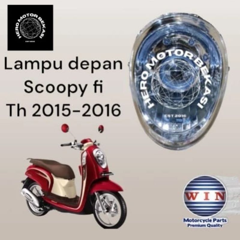 LAMPU DEPAN SCOOPY FI SCOOPY FI EPS