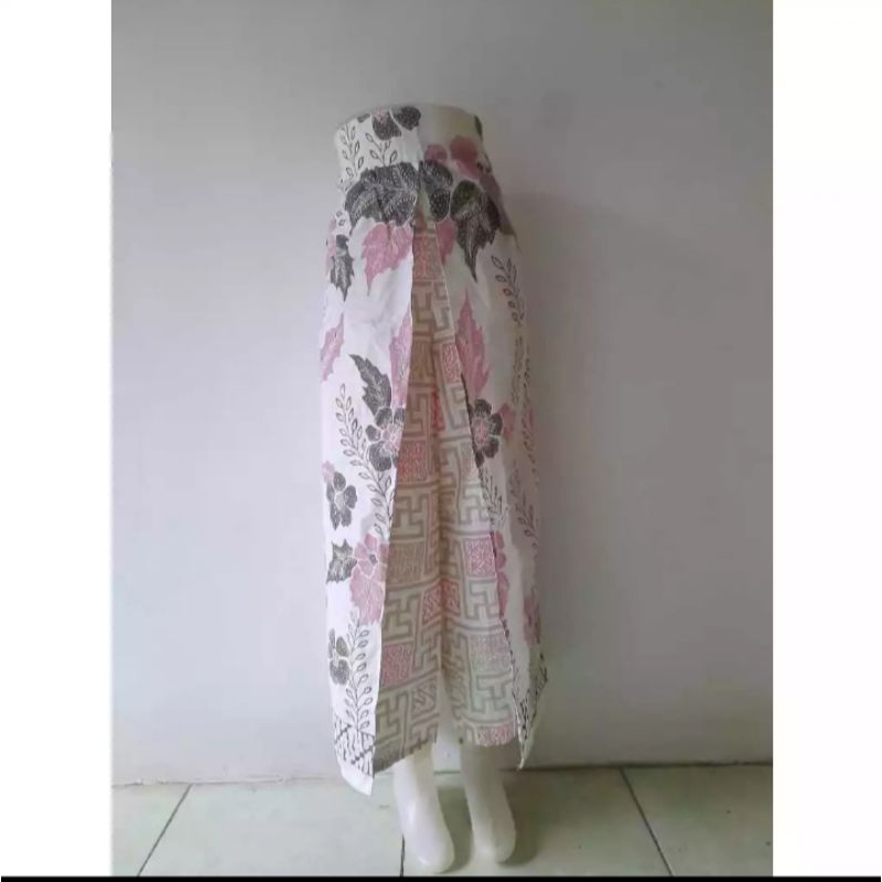 Celana kulot batik wanita model layer samurai murah all size fit L