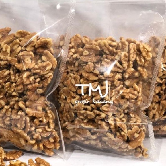 

g5Terlaris KACANG OTAK WALNUT PANGGANG 25gr ROASTED 79