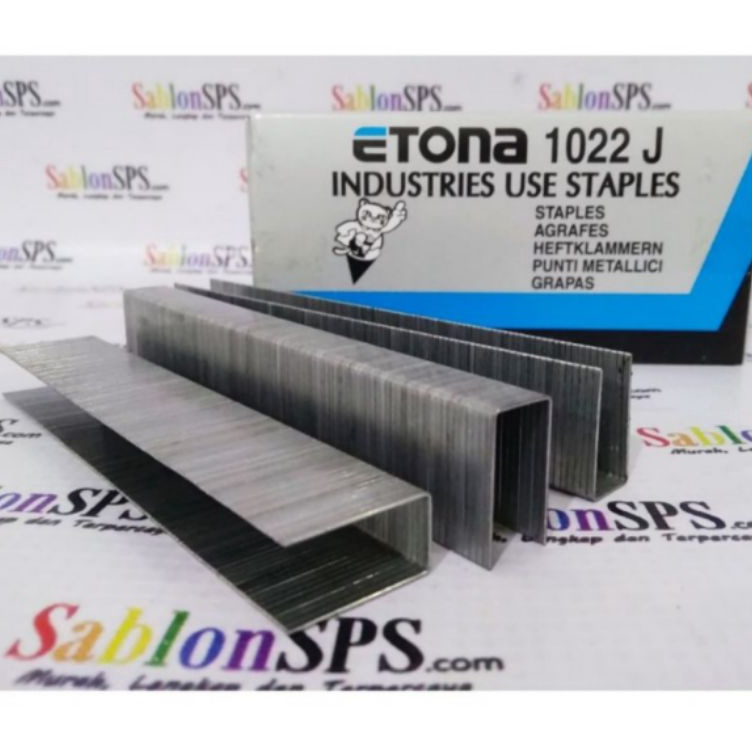 

Ready Stok STAPLES ETONA 122 J ISI 3 PCS STAPLES UNTUK INDUSTRI