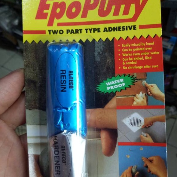 

Lem epo eppo epoputty eppoputi lem porting lem dodol buat karbu carbu mesin dll super mantap tahan panas ori original 5 gram