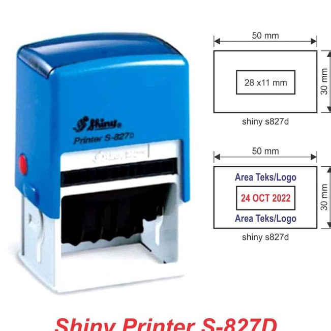 

Praktis Stempel Shiny S827D S827D Tanggal