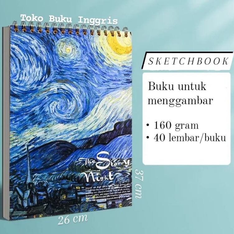 

Gaya Sketch book tebal
