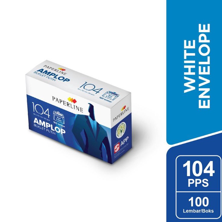 

Ramah Lingkungan Amplop Paperline 14 Putih Polos 8gsm 1pak