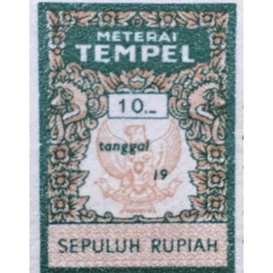 

Diskon Materai kuno 1 Rupiah tahun 1976198 materai tempel lama