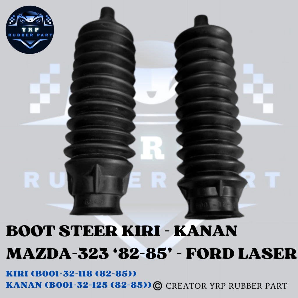 Karet Rack Stir Steer Steering Rack End MAZDA-323 - FORD LASER (1982 - 1985)