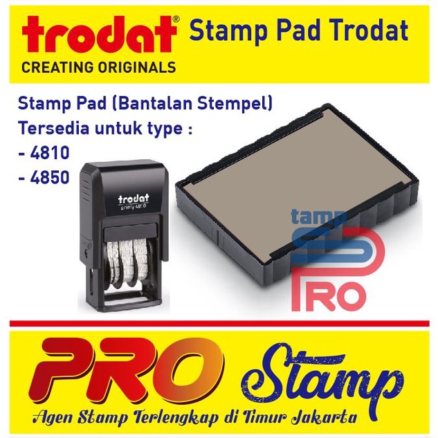 

Replacement Ink Pad Trodat 481 485 TANPA WARNA