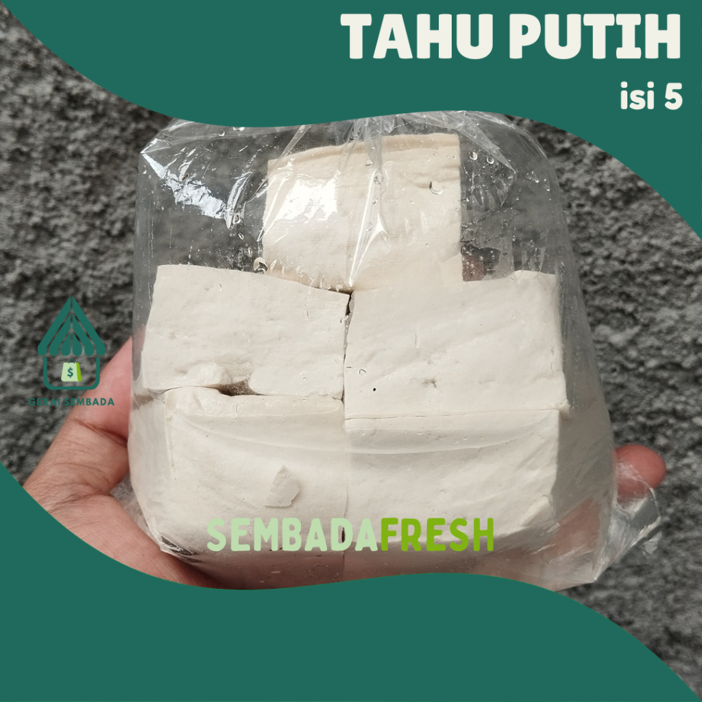 

Tahu Putih isi 5 - SEMBADA FRESH [Pengiriman Instant]