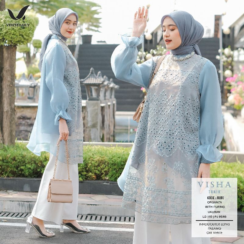 BLOUSE ORI VENTE TUNIK KONDANGAN ORGANZA LD 110