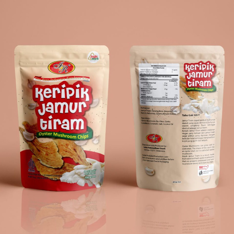 

Kripik Keripik Jamur Tiram 80 gram Intan Rahmadhani Snack IR Oleh oleh Jogja