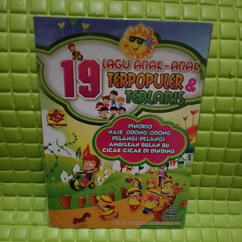 KASET VCD 19 LAGU ANAK TERPOPULER