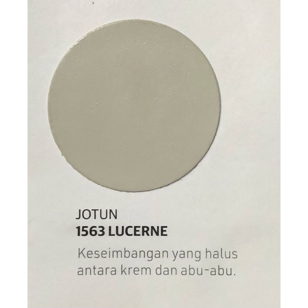 JOTUN Majestic SENSE 1563 - Lucerne 2.5 L / 4 KG Cat Tembok Dalam Interior cat jotun 4kg
