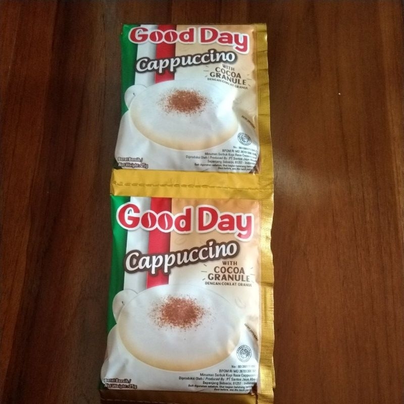 

Good Day cappucino 1 renceng