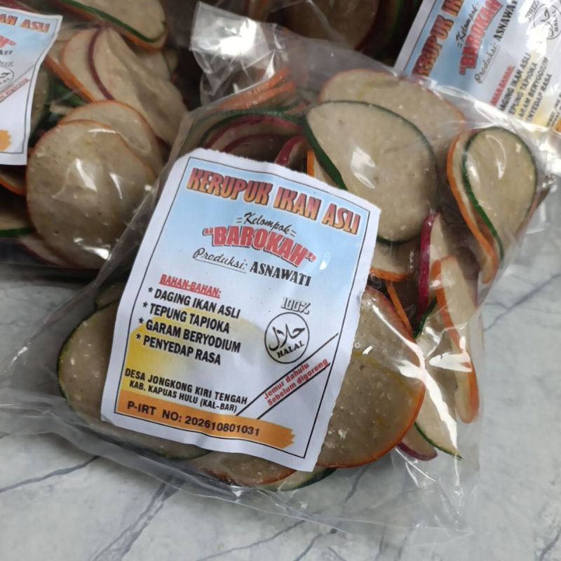 

Kerupuk ikan khas kapuas hulu