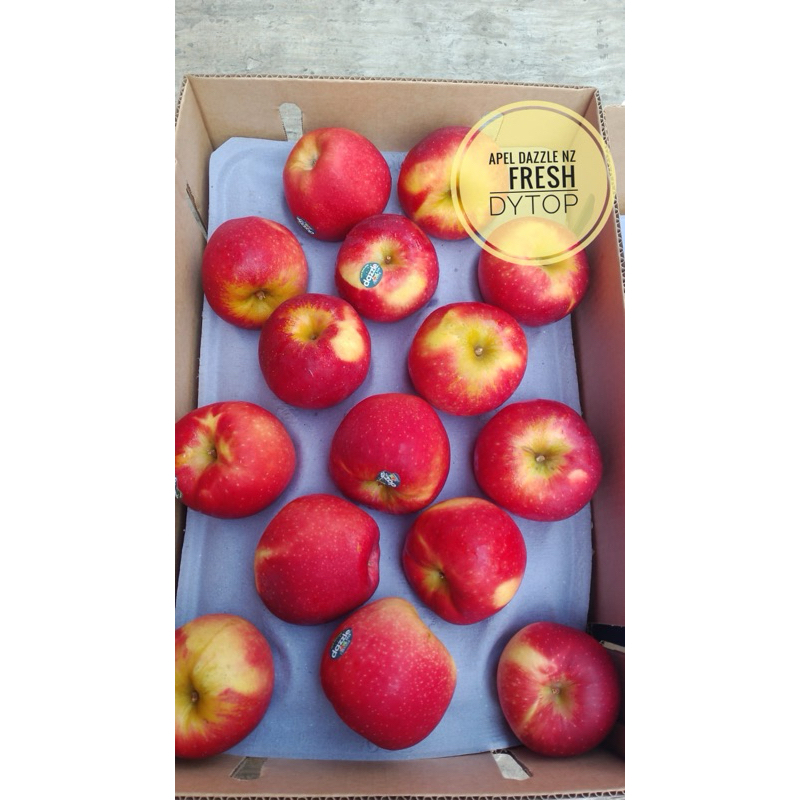 

Buah Apel Dazzle Nz Fresh Segar Manis - 1 Kg