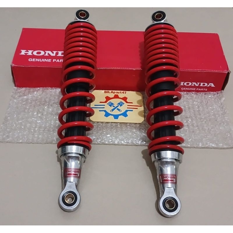 shockbreaker Blade Revo Supra X 125 Karisma Kirana Supra Fit New Merah (KWW/KWB) SHOWA Orginal