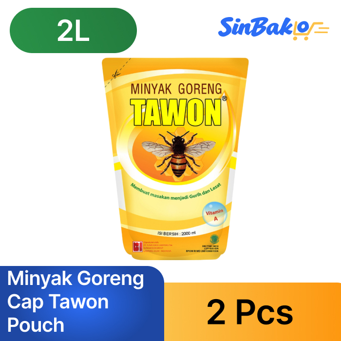 

Minyak Goreng Cap Tawon Pouch 2L (2 Pcs)