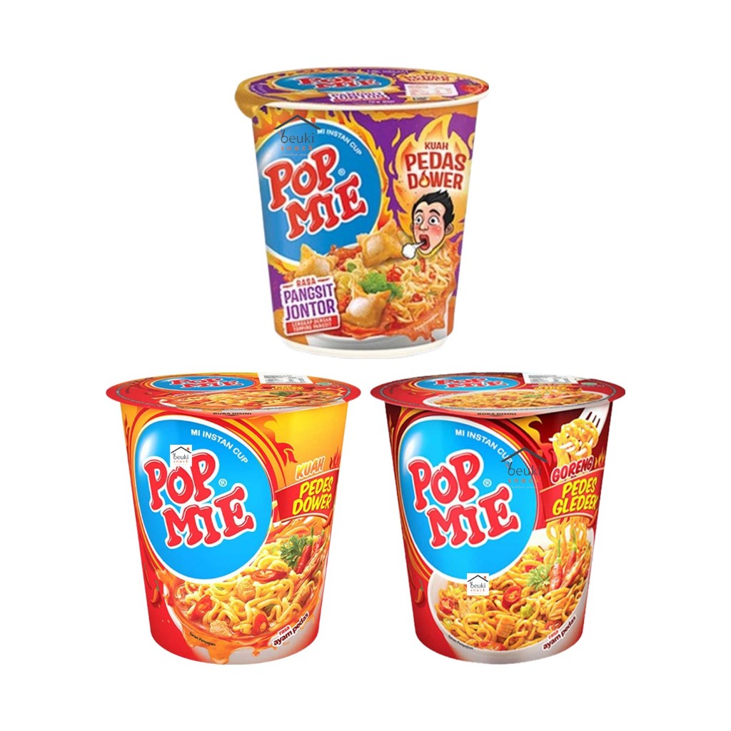 

Pop Mie Pedas Dower Gledek Jontor Berbagai Varian Pilih Rasa